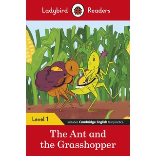 DKTODAY หนังสือ LADYBIRD READERS 1:THE ANT AND THE GRASSHOPPER