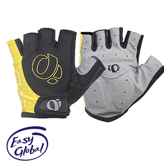 ถุงมือปั่นจักรยานครึ่งนิ้ว Anti-Slip Anti-sweat Bicycle Gloves Anti Shock MTB Road Bike Sports Gloves Bike Accessories 1 Pair