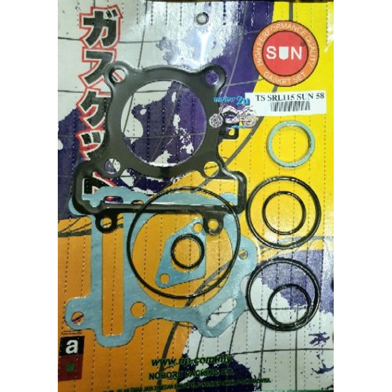 SRL115 STD 50MM 57mm 58mm Racing top SET ปะเก็น