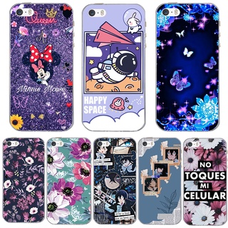 เคส TPU นิ่ม สําหรับ iPhone 5 5S se 6 6s