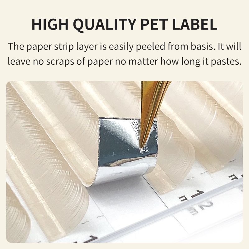 ขนตาปลอม มีสีสัน แบบนิ่ม ดูเป็นธรรมชาติ สีฟ้า สีม่วง - รูปที่ 4