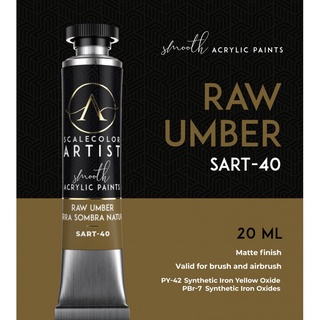 RAW UMBER สีโมเดลเกรดพรีเมี่ยม Scale 75