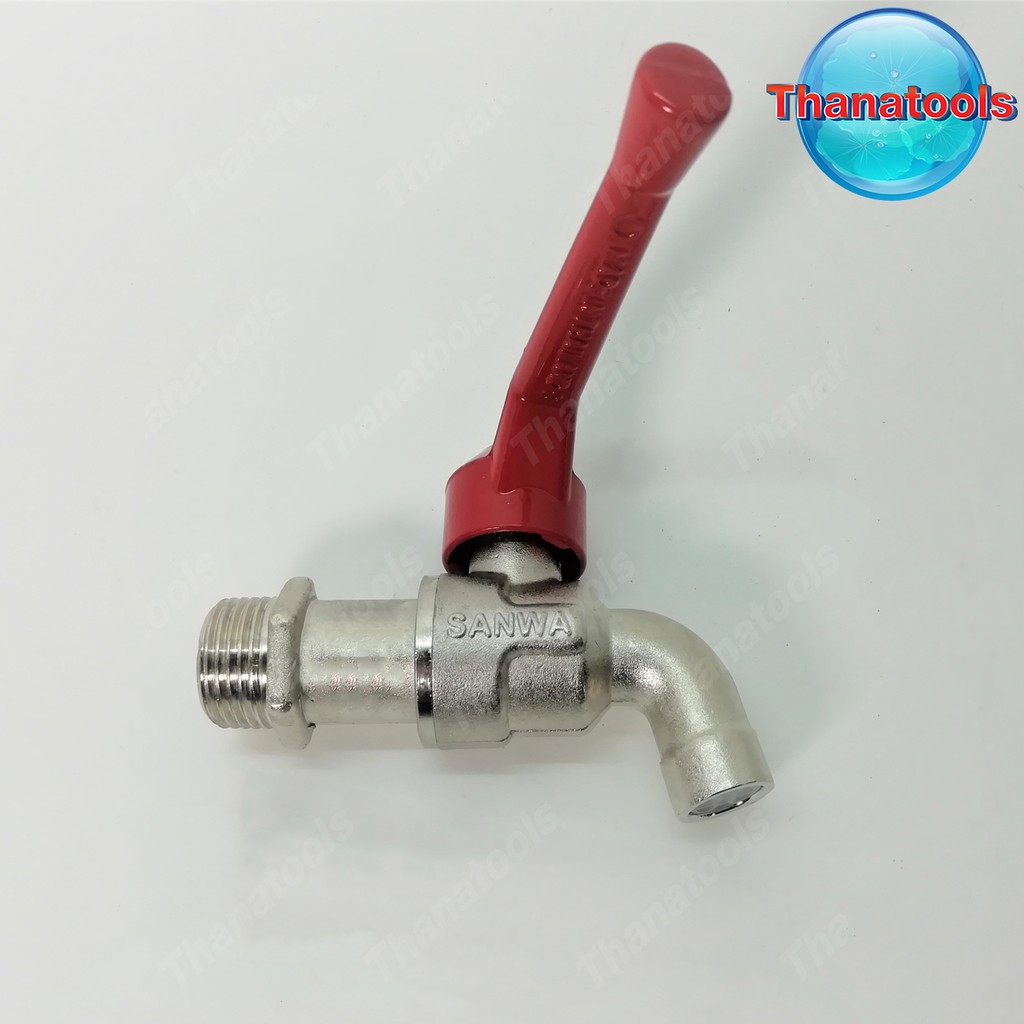 ก็อกน้ำ ก๊อกน้ำ Sanwa 1/2"