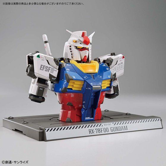 1/48 RX-78F00 Gundam (Bust Model)