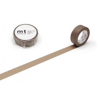 mt masking tape greige (MT01P518) / เทปตกแต่งวาชิ สี greige แบรนด์ mt masking tape ประเทศญี่ปุ่น