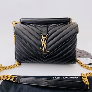 Saintlaurent College พร้อมส่ง เกรด Vip หนังดีมากๆ อะไหล่ปั้มทุกจุดนะค้า ❌อะไหล่ทอง❌