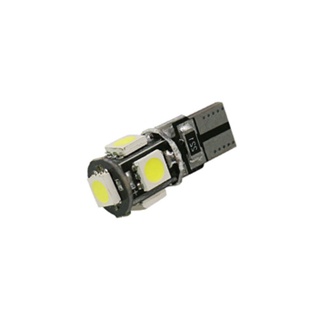 หลอดไฟ LED CANBUS 5SMD 5050 T10 194W 5W 501 แสงไฟสีขาว สำหรับรถยนต์