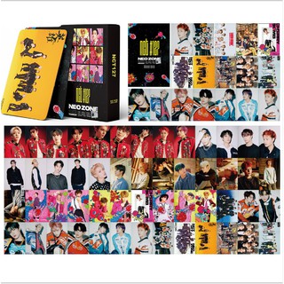 VG 54Pcs/Lot K-POP NCT 127 Album Self Made Autograph Photocard DIY Paper Cards Poster LOMO Card