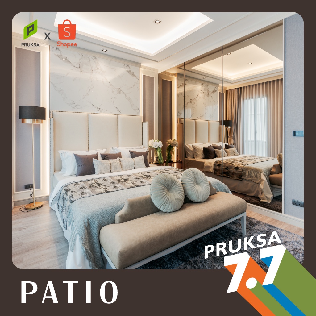 Pruksa Townhouse E-Voucher : เพื่อรับสิทธิ์ส่วนลด Extra On Top 0.7% สำหรับ Brand PATIO