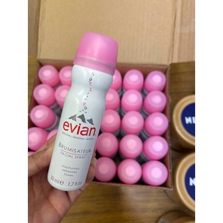 Evian เอเวียน สเปรย์น้ำแร่ เอเวียน 50ml.