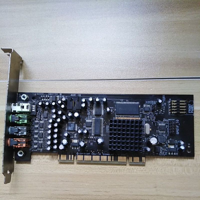 การด์เสียงมือสอง Sound Card Creative Sound Blaster X-Fi XtremeGamer SB0730 7.1 Channel (PCI)