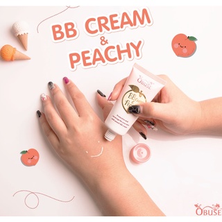 ⚡FLASH SALE⚡♡พร้อมส่ง OB-1392 Obuse(โอบิ้ว) Peachy BB Cream (only one pcs)