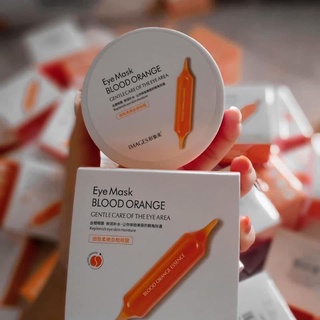 มาร์คใต้ตา IMAGES EYE MASK BLOOD ORANGE ● มาร์คใต้ตาช่วยบำรุงใต้ตาที่หมองคล้ำให้สว่างกระจ่างใสขึ้นด้วยสารสกัดจากส้ม