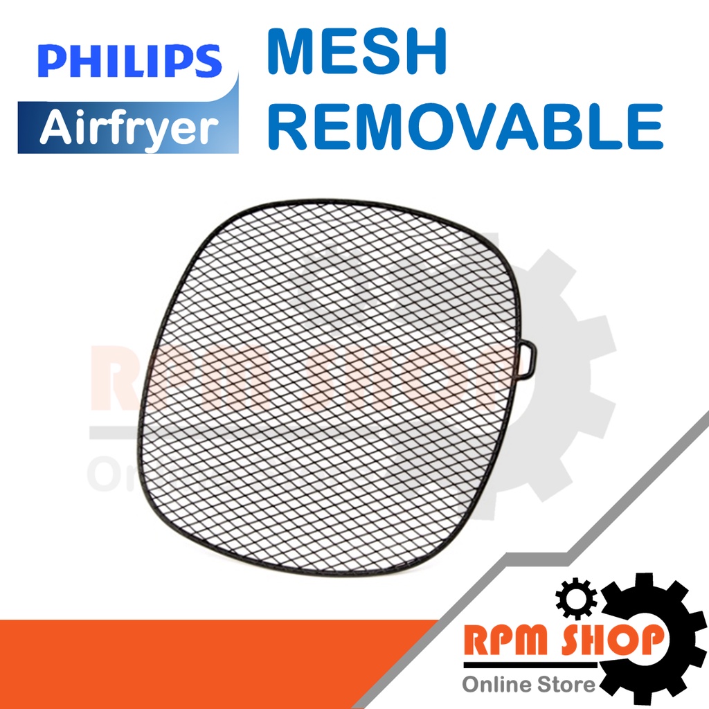 MESH REMOVABLE อะไหล่แท้สำหรับหม้อทอดไร้น้ำมัน PHILIPS Airfryer รุ่น HD9621และ HD9641 (420303613161)