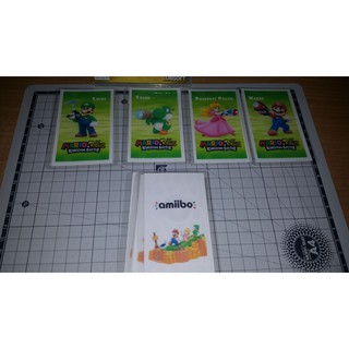 amiibo card : Mario + Rabbids 4 ใบ