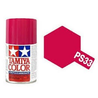 TAMIYA 86033 PS-33 Cherry red สำหรับพ่นบอดี้โพลีคาร์บอเนตแบบใส