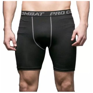 PRO COMBAT กางเกงรัดกล้ามเนื้อ กางเกงออกกำลังกายขาสั้น Compression Shorts