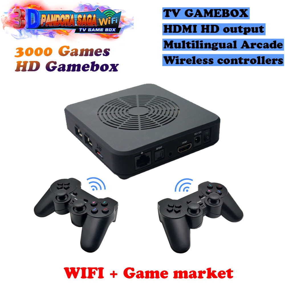 3D Pandora Saga 3000 in 1 Support WIFI Download Games Save Function Arcade  Pandora Box v1bj | Shopee Thailand