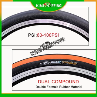 ยางในรถจักรยาน CST C-1288 20×1.35 60TPI 406 ขอบตะขอ 6.8Bar/100PSI สําหรับรถจักรยานแบบพับ Minivelo BMX 1 ชิ้น