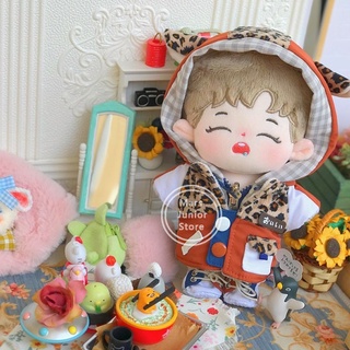 20cm Idol Doll Chen Linong LEO Cheers Cute Lovely Stuffed Plush Toy Dolls Birthday Gift