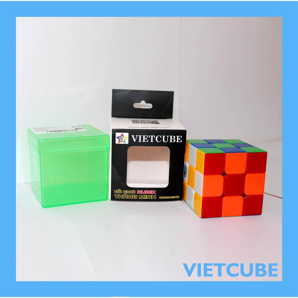 Vietcube 3x3x3 Rubiks Toy - VC3301 ( Stickerless) - Rubik Ocean [FAVORITE SHOP]