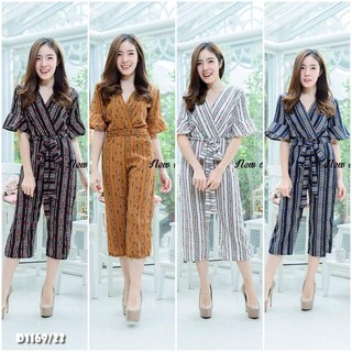 Jumpsuit ขายาว5ส่วน
