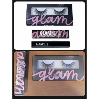 ขนตาปลอม แม่เหล็ก นำเข้าUS GLAMNETIC Babygirl Lashes and Liquid Magnetic Line