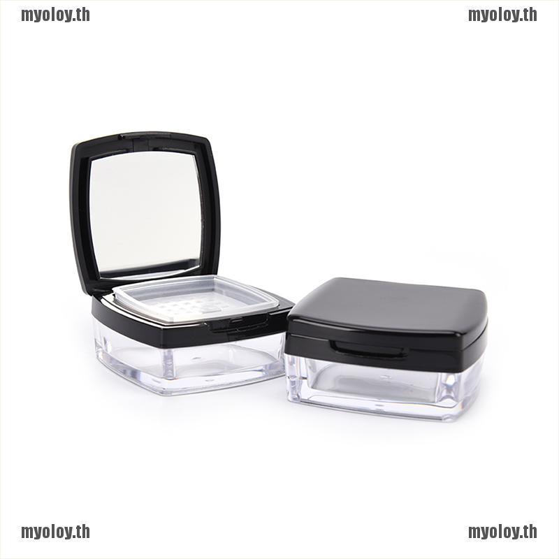 MYOL 1 ชิ้น 10 กรัมเครื่องสําอางที่ว่างเปล่า Sifter หลวม Jar คอนเทนเนอร์พัฟกล่องแต่งหน้า Travel - รูปที่ 2
