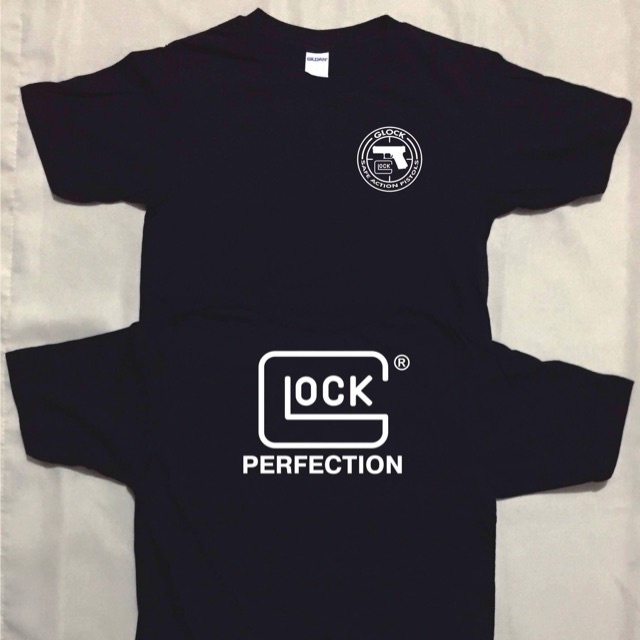 เสื้อยืดผ้าฝ้าย เสื้อยืด ลาย Glock (GLOCK422-1)