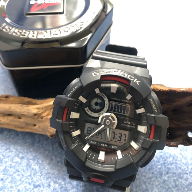 นาฬิกาข้อมือ G-SHOCK GA-700 ST.steel black