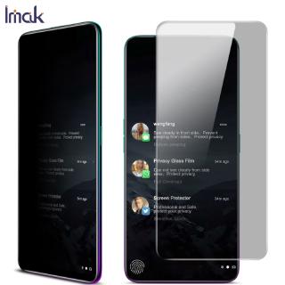 Imak Privacy Glass Oppo Reno 2 2Z 2F Anti Peeping Tempered Glass Oppo Reno2 Z F Anti Spy Screen Protector Film