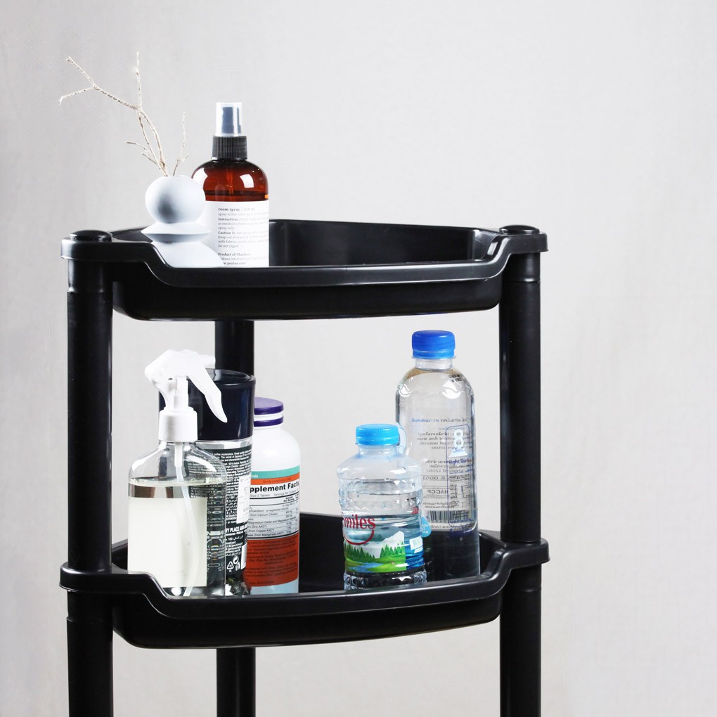 ชั้นวางของพลาสติก 4 ชั้น (No.315/4 เข้ามุม) - รูปที่ 3