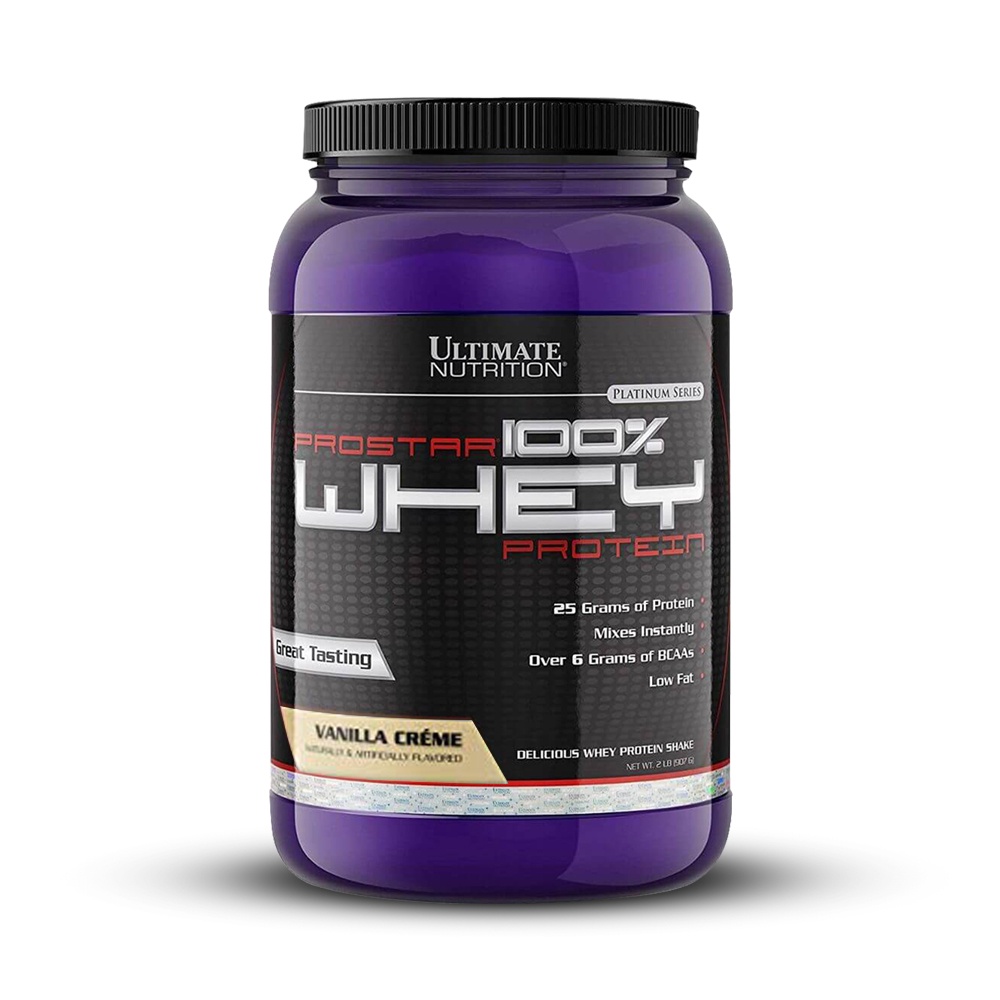 Ultimate Nutrition Prostar 100% Whey Protein Powder 2 Lbs เวย์โปรตีน เวย์โปรตีน เพิ่มกล้ามเนื้อ ลดไขมัน ราคา ถูกที่สุด ดีลบีเคเค แกลเลอรีภาพที่ 8