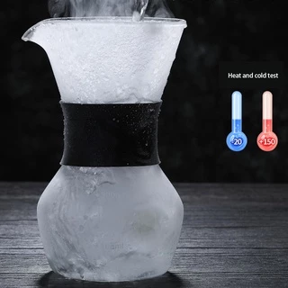Alechaung ดริปกาแฟ ชุดดริปกาแฟ เหยือกดริปกาแฟ Dripper ผลิตจากแก้ว ขนาด400 ml Coffee Maker
