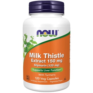 NOW Foods, Silymarin, Milk Thistle Extract, 150 mg, 120 Veg Capsules