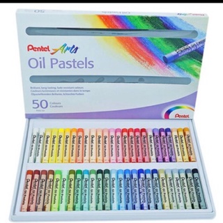 Pentel สีชอล์ค 50 สี (สีชอล์คสีคุณภาพ)