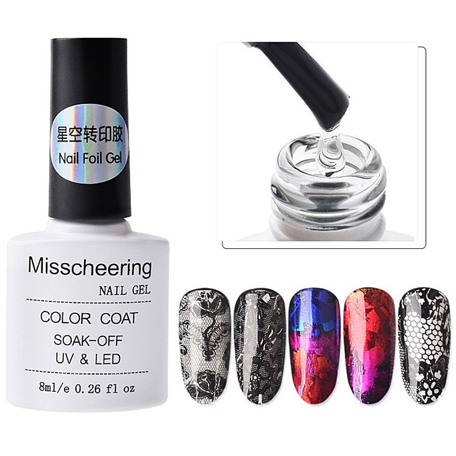 กาวติดฟอยล์ Misscheering ปริมาณ 8 ml. คุณภาพดี