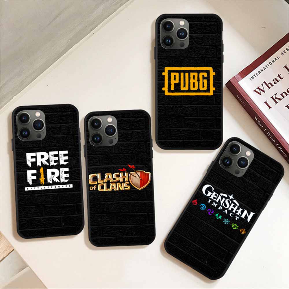 เคสพิมพ์ลาย Frosted iP Games Series สําหรับ iP 12 Pro Max / iP 12 Pro / iP 12 / iP 12 Mini Back Case