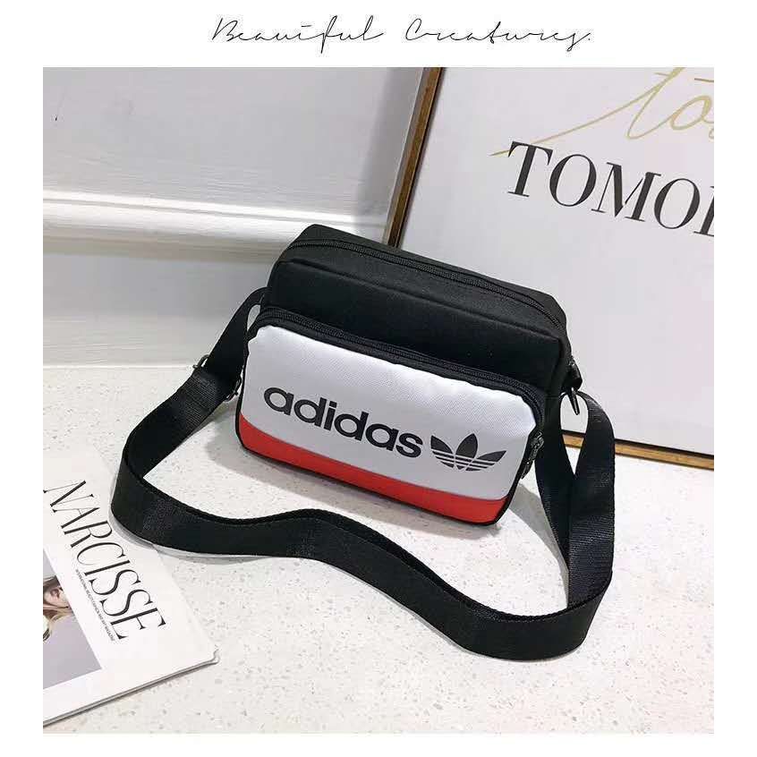 adidasกระเป๋าสะพายข้างแนวทแยงมุมแฟชั่น