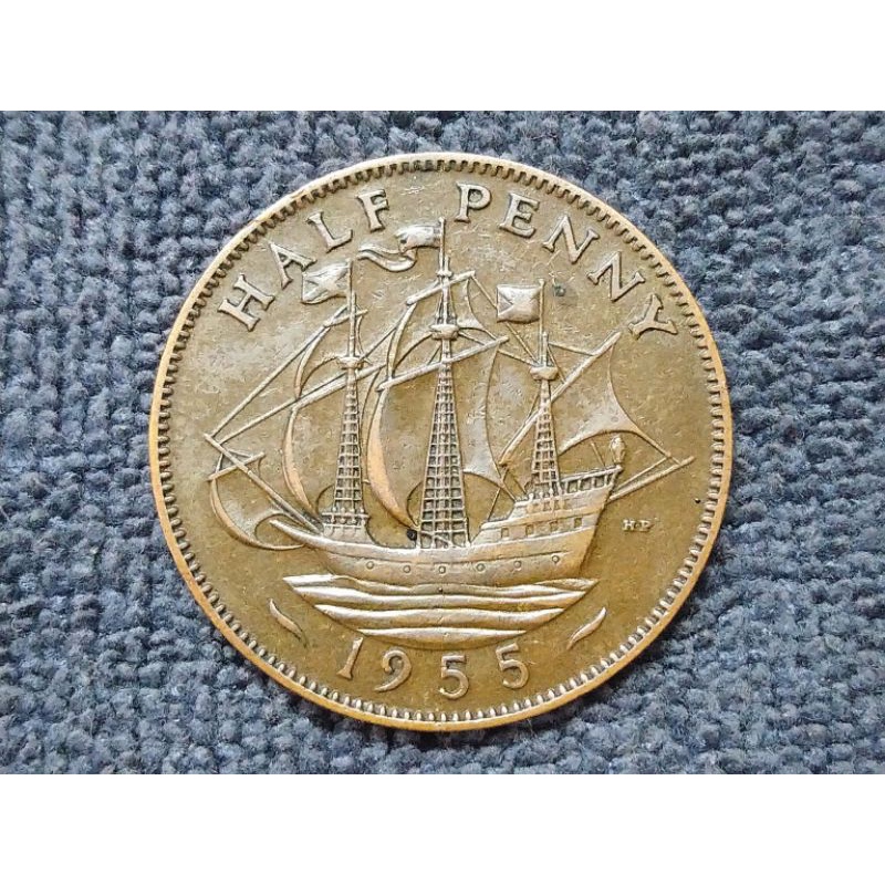 เหรียญ​ต่างประเทศ​(3992)United​ Kingdom​ 1955