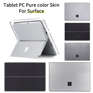 สติกเกอร์ไวนิล สีพื้น สําหรับ Microsoft Surface Pro 7 6 5 4 3 Surface Pro X Pro 8 Pro 9 GO 2