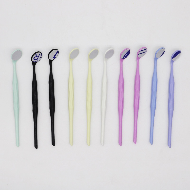10pcsbox Dental Double Sided Mouth Mirrors Autoclavable Surface Exam