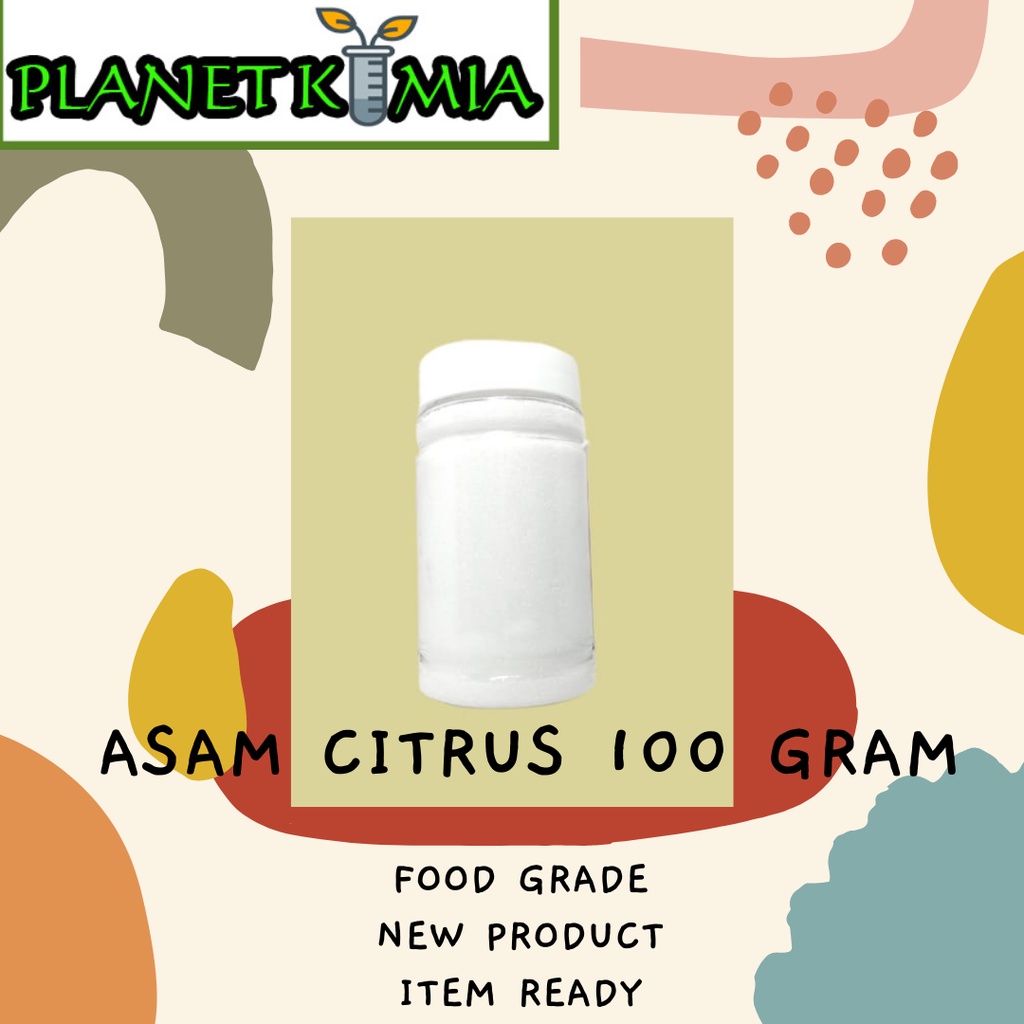 Citrus Acid Citrus Acid 100 กรัมคุณภาพสูง