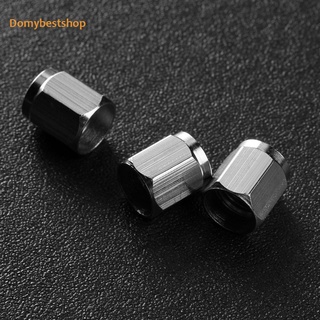 Domybestshop* 10pcs Chrome Copper Car Motorcycle Wheel Tire Valve Stem Caps Dust Covers