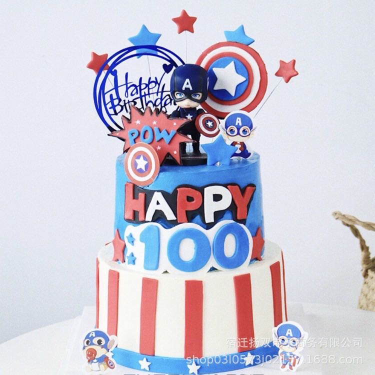 ประหลาดใจ เวนเจอร์ส, แบทแมน, สไปเดอร์แมน, ตุ๊กตาตัวละครไอรอนแมน, อุปกรณ์ของเล่น, ท็อปเปอร์เค้กวันเกิด, ของขวัญวันเกิดเด็ก - รูปที่ 7