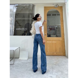 Jean vintage pant กางเกงยีนส์ขายาว ทรงสวย