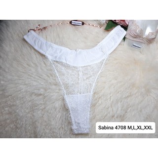 Sabina Size M,L,XL,XXL ชุดชั้นใน/กางเกงชั้นในทรงจีสตริง(G-string) 4708