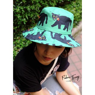 Fabric Things หมวกบัคเก็ต Black Panther Bucket Hat