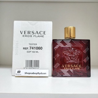 น้ำหอมแท้ Versace Eros Flame Edp ขนาด 100ml กล่องเทสเตอร์