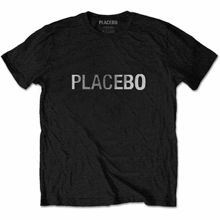 เสื้อยืดแขนสั้น พิมพ์ลายการ์ตูน Placebo สไตล์คลาสสิก สําหรับผู้ชายS-5XL